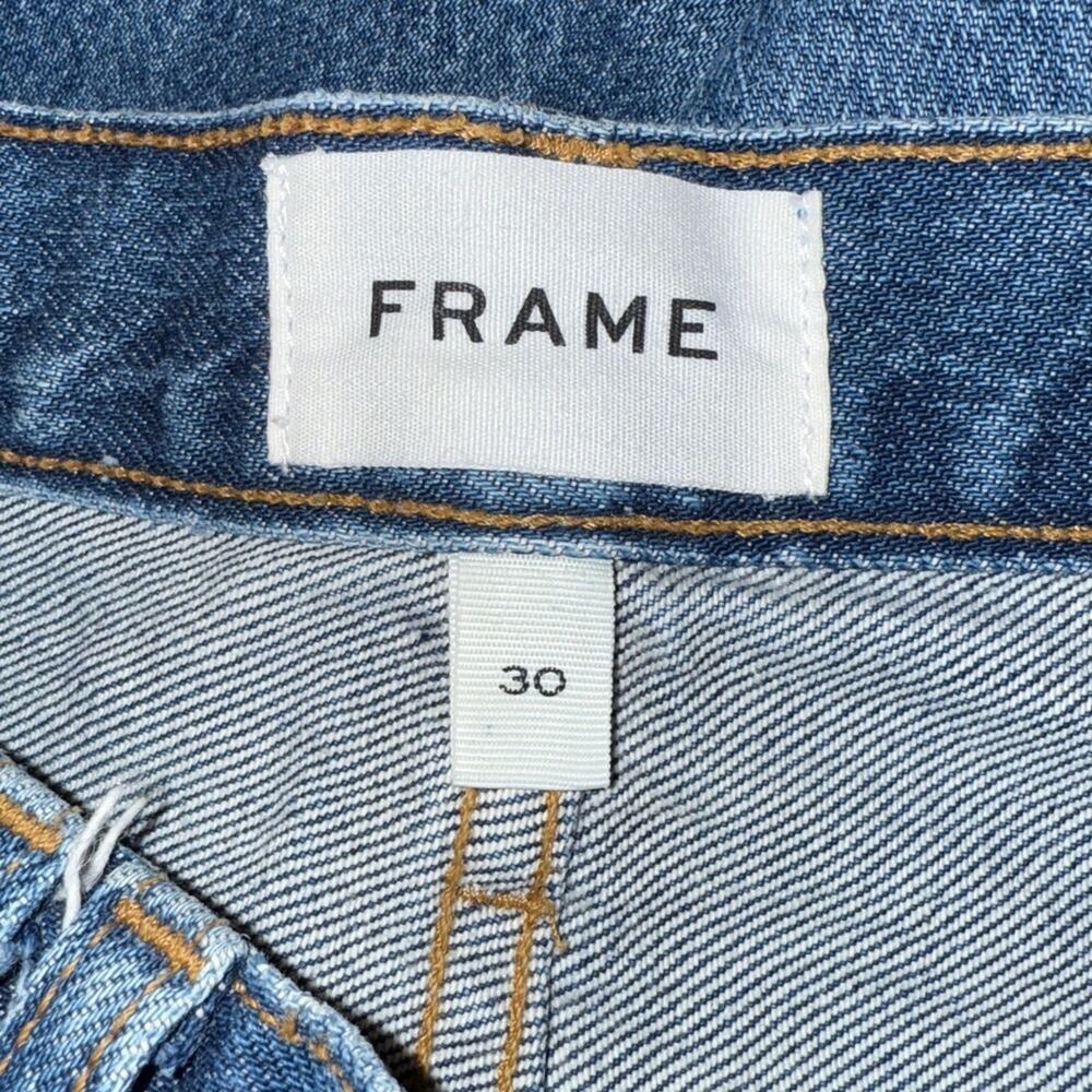 Frame Women’s Le Original Landa Mix Patchwork Jeans| Size 30 Straight leg - Picture 5 of 10